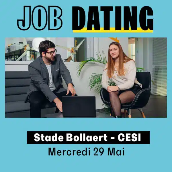 Job dating : Échangez avec nos étudiants le 29 mai au stade Bollaert de Lens !