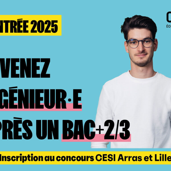 Inscription au concours du Cycle Ingénieur –  après un BAC+2/3